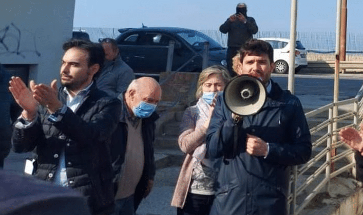 Torrette: manifestazione per la riapertura del sottopasso